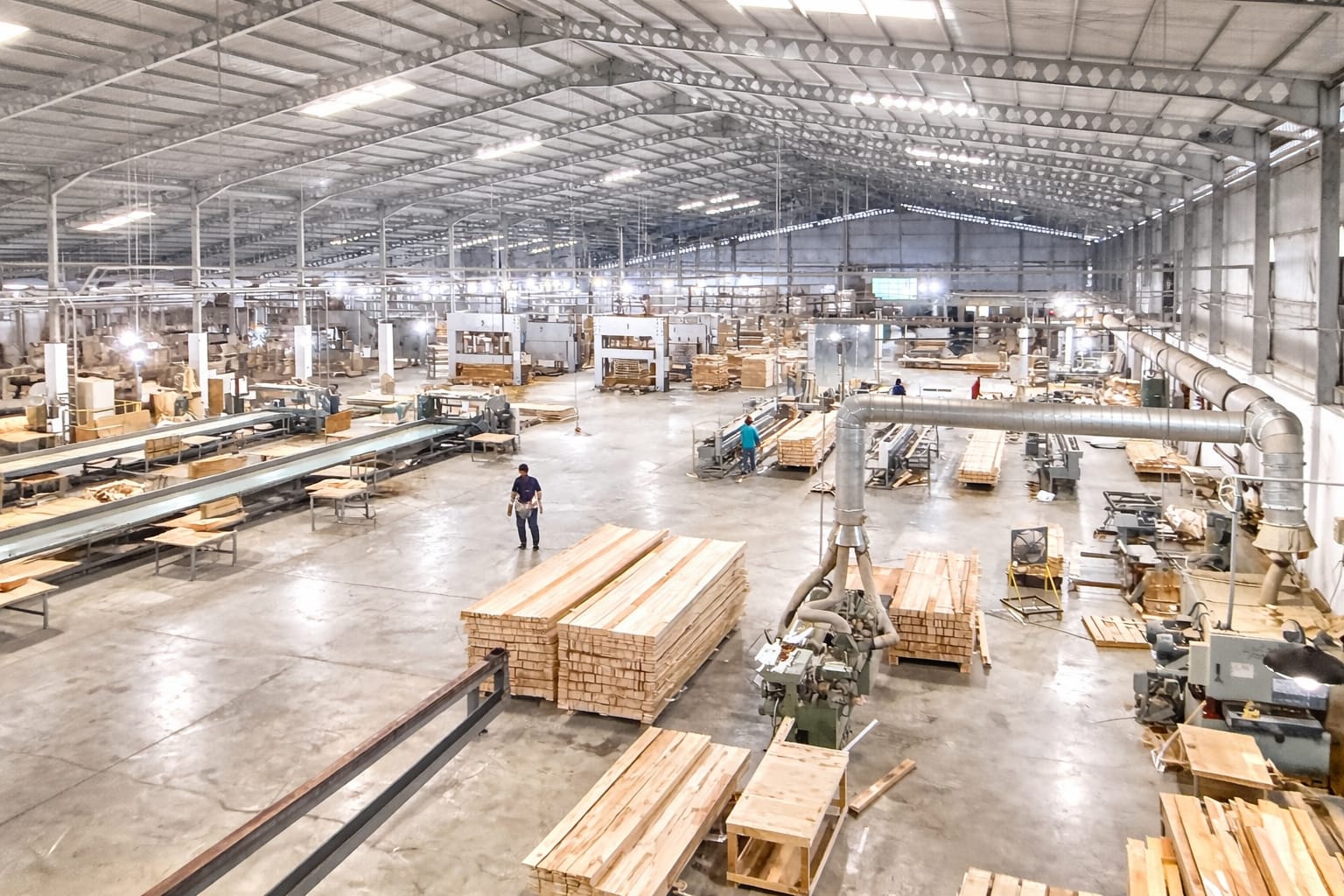 Interior view of the Tri Eka Investama Makmur production facility