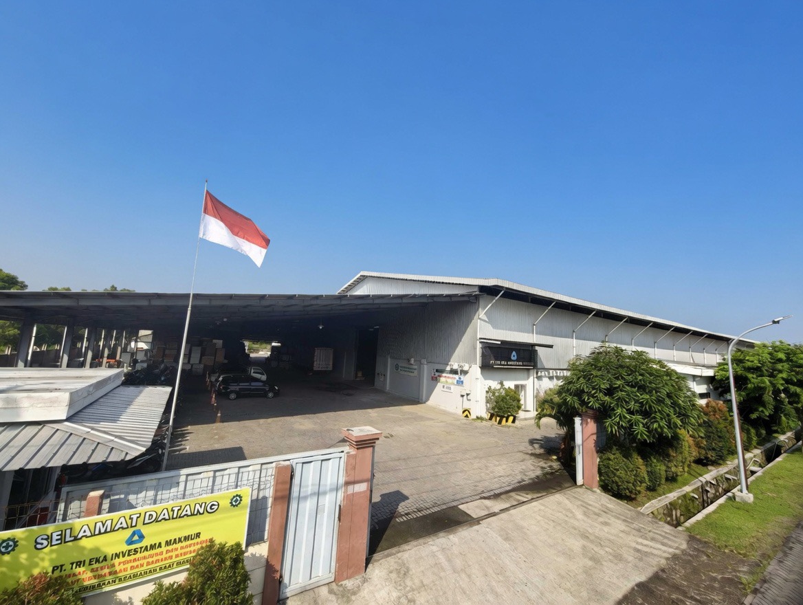 Front entrance of the Tri Eka Investama Makmur factory